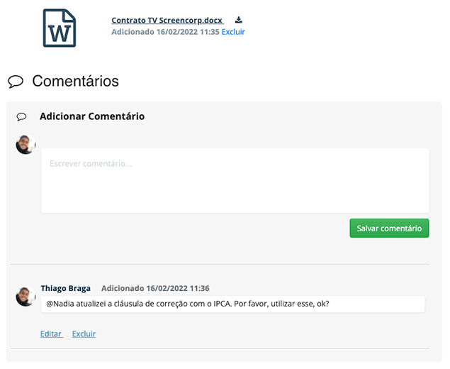 Comentários